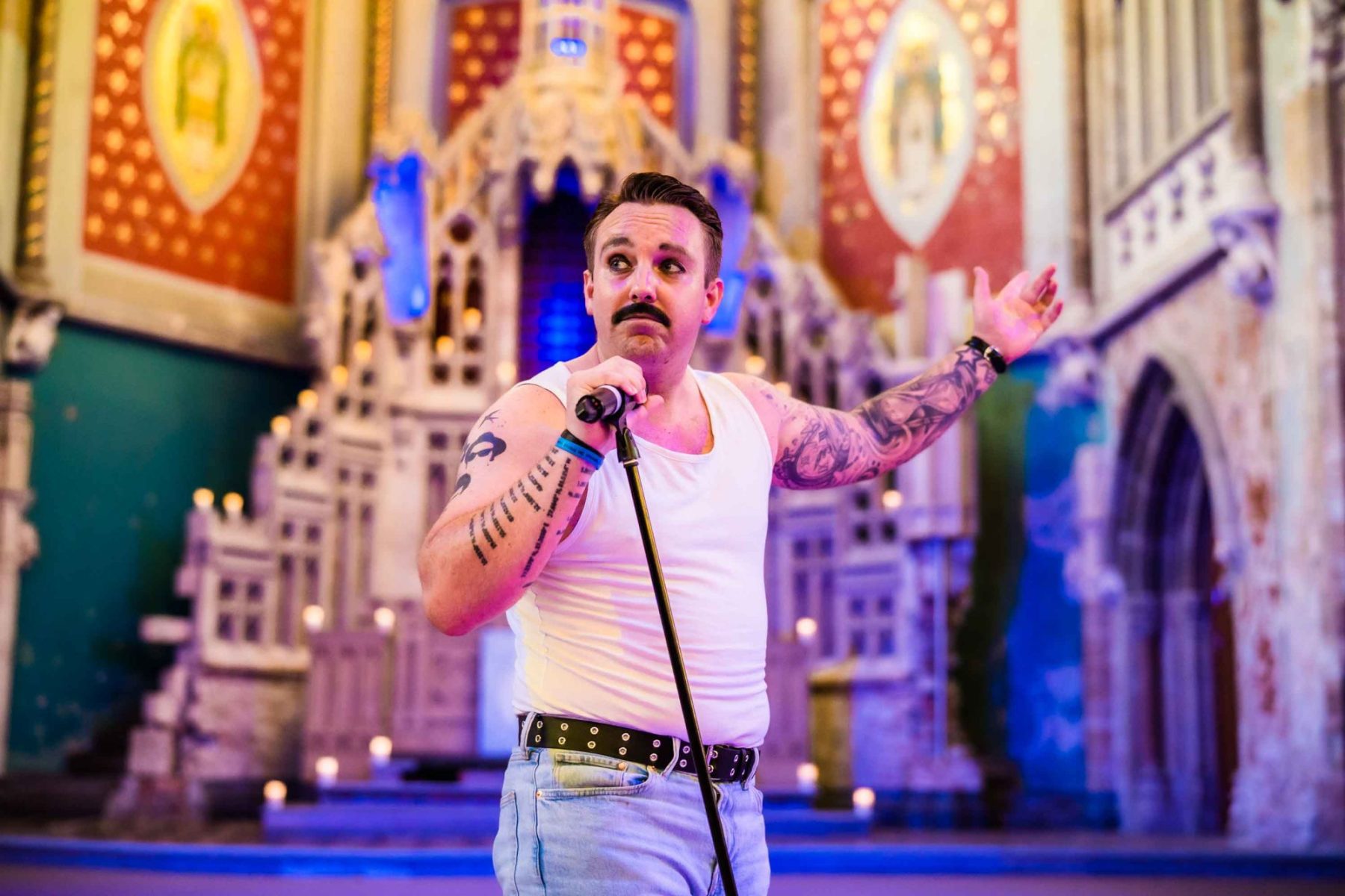 Freddie Mercury entertainer