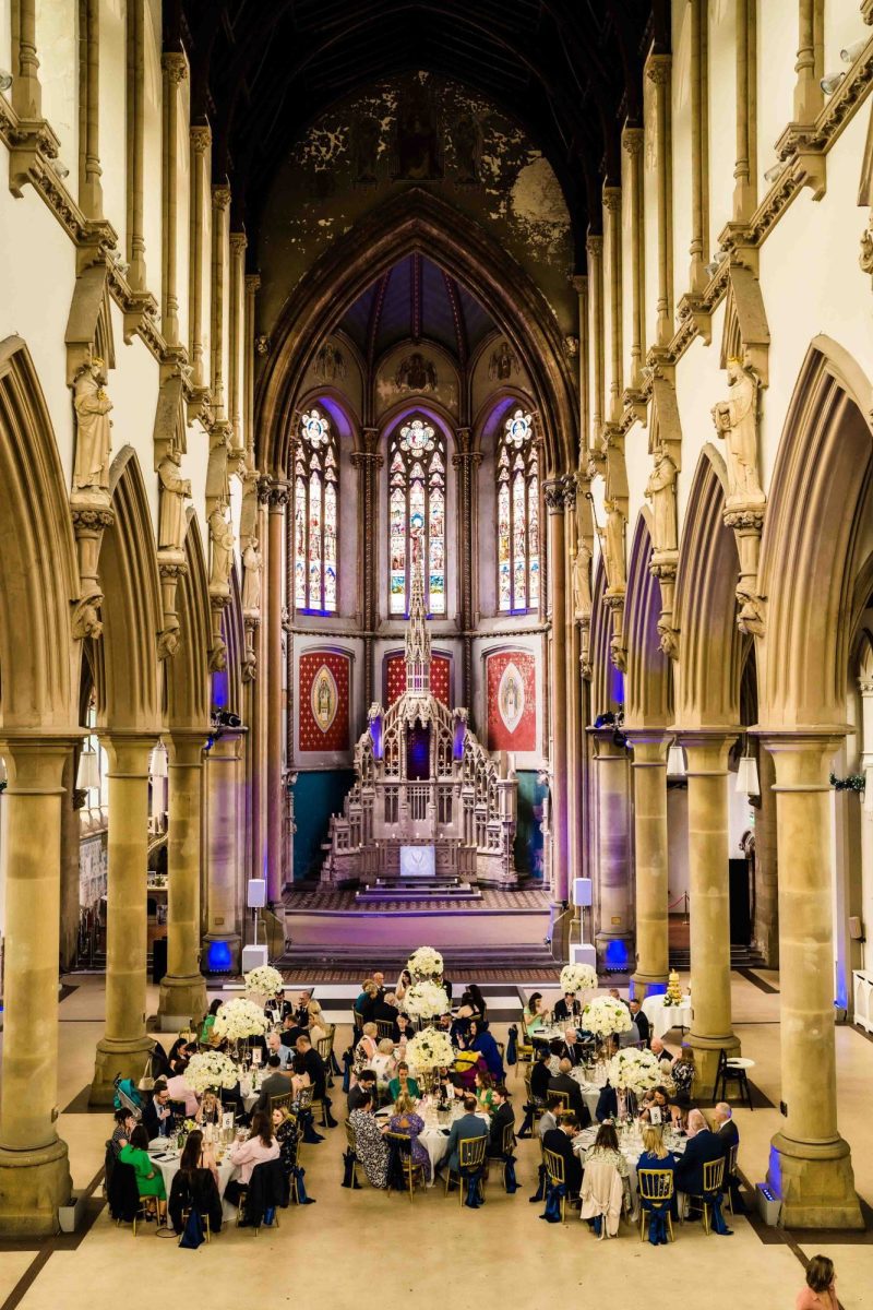 Manchester Monastery Wedding Reception